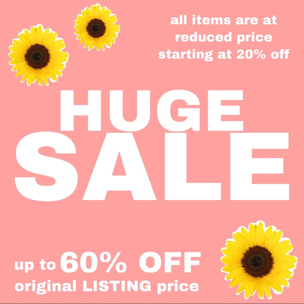 HUGE SALE!!!